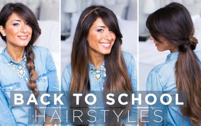Peinados fáciles y sencillos para la vuelta a la oficina o a clase (videotutorial)