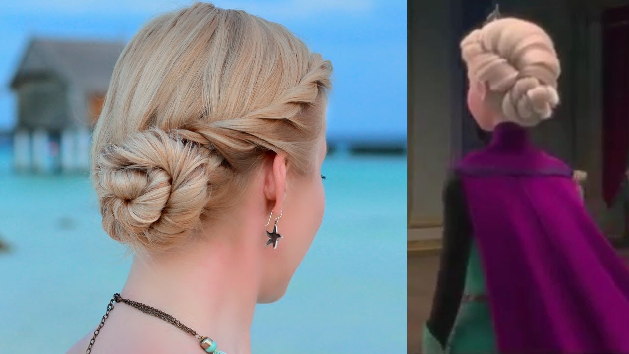Joven idéntica a la princesa Elsa de Frozen