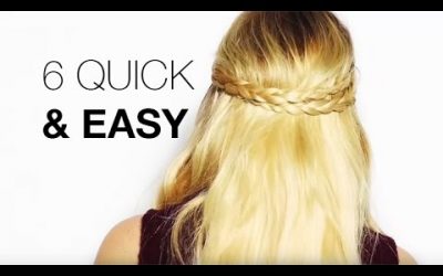6 peinados rápidos y fáciles con extensiones (videotutorial)