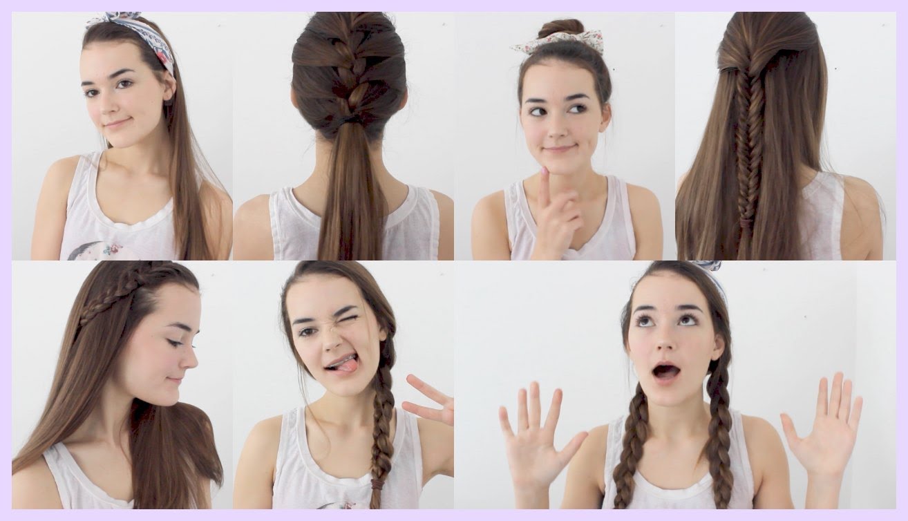 15 peinados fáciles para pelo largo que harás en menos de 5 minutos   Belleza