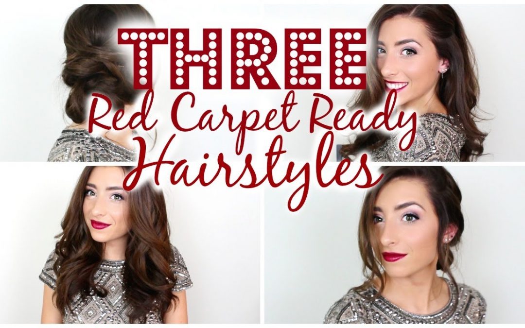 Tres peinados fáciles inspirados en los que vemos en la alfombra roja (Videotutorial)