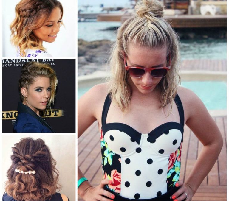 Tendencias primavera 2017 en peinados y cortes de pelo de media melena inspirados en looks de famosas