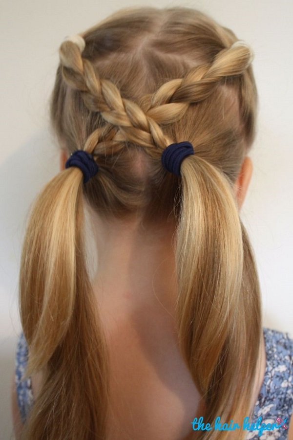 Los 10 mejores Peinados Fáciles para Niñas con los que Estarán Monísimas   Peinados sencillos