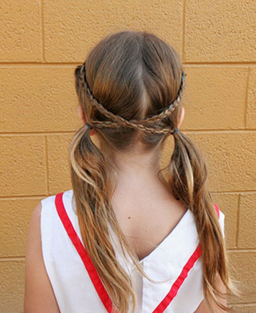 Peinados faciles para niñas con trenzas  Peinados faciles y rapido para la  escuelaLPH  YouTube